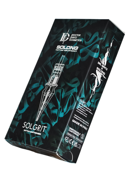 Mehrere Packungen Dr. Gritz Tattoo Cartridges im Überblick