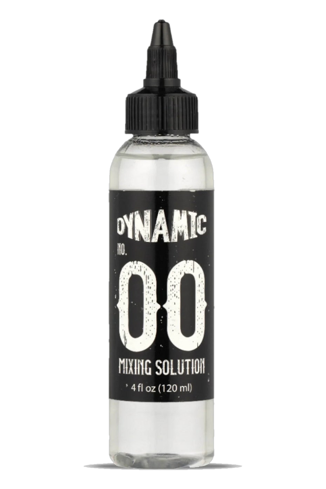 Dynamic 00 Tattoo Ink Mixing Solution – 4 oz (118 ml) – Rein & Cremig freigestellt