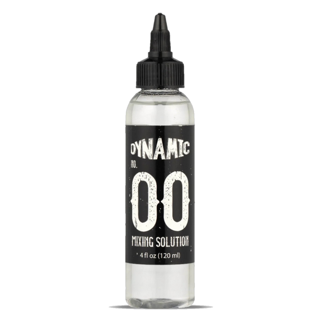Dynamic 00 Tattoo Ink Mixing Solution – 4 oz (118 ml) – Rein & Cremig freigestellt