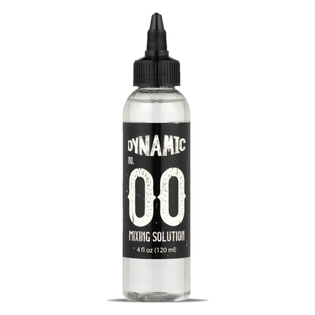 Dynamic 00 Tattoo Ink Mixing Solution – 4 oz (118 ml) – Rein & Cremig freigestellt
