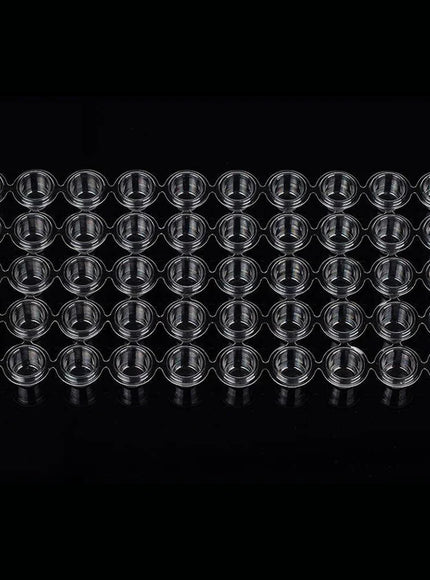 EZ Ink Caps im Tray – 12 mm | 600 Stück für professionelle Tattoo-Artists