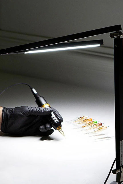 LED Tattoo Arbeitsplatzlampe – Flexible Profi Beleuchtung für Studio &amp; PMU