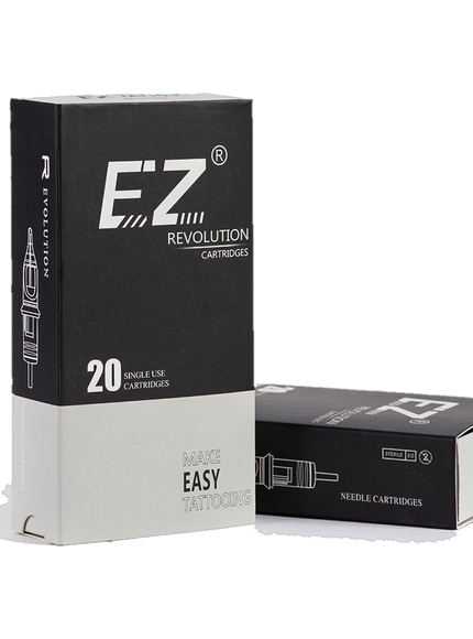 EZ Revolution Professionelle Tattoo Cartridge Liner/ 0.20mm/0.25mm/0.30mm -Pure Round Tip freigestellt