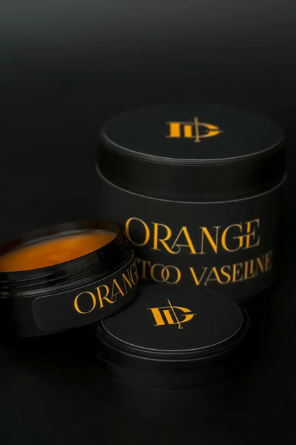 Orange Tattoo Vaseline für Tattoo Pflege