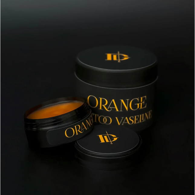 Orange Tattoo Vaseline für Tattoo Pflege