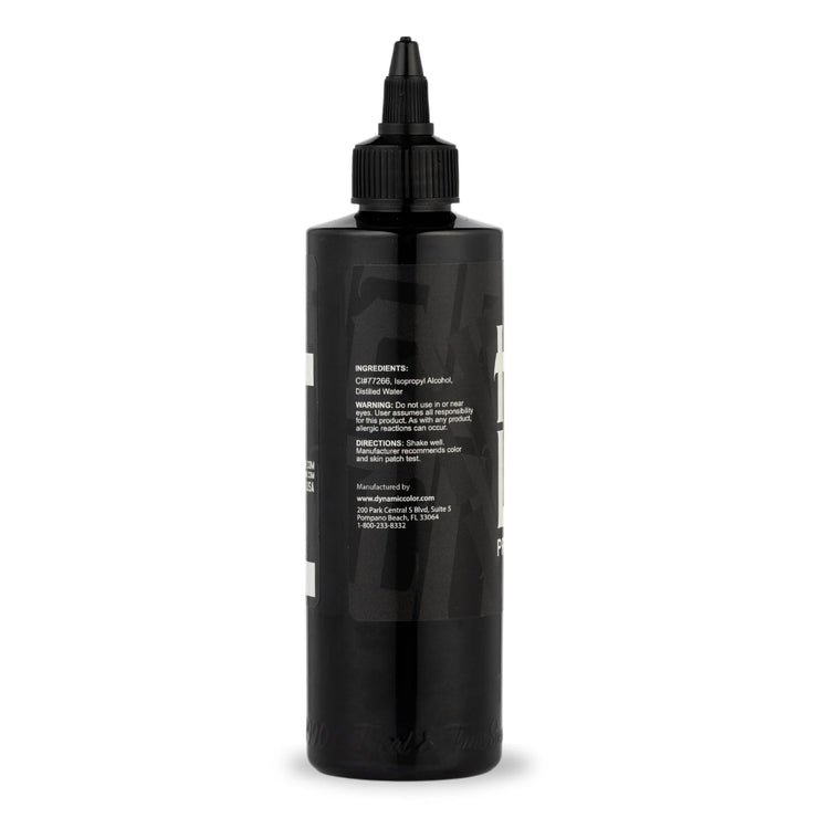 HardLine Black Tattoo Ink – 8 oz (237 ml) – Professionelle Tattoo–Farbe