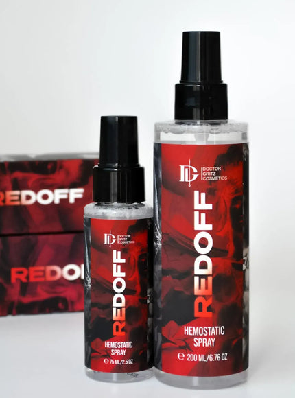 RedOFF Tattoo Finishing Spray für saubere Heilung im Studio