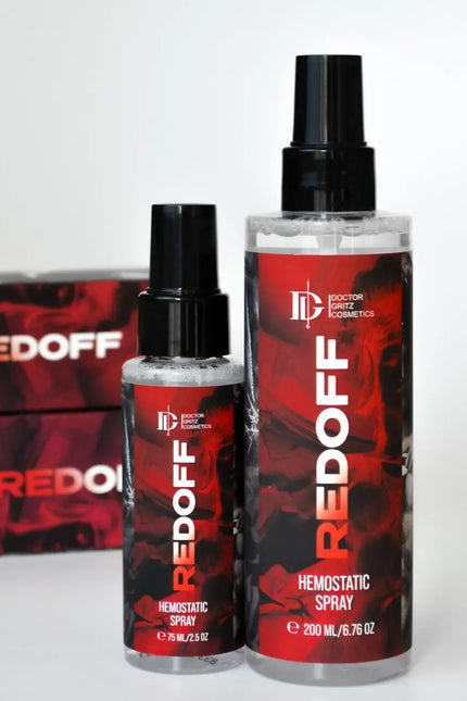 RedOFF Tattoo Finishing Spray für saubere Heilung im Studio