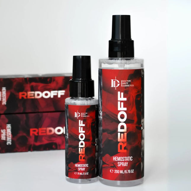 RedOFF Tattoo Finishing Spray für saubere Heilung im Studio
