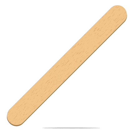 Holzspatel Einweg – 100 Stück | Für Tattoo, PMU &amp; Kosmetik freigestellt