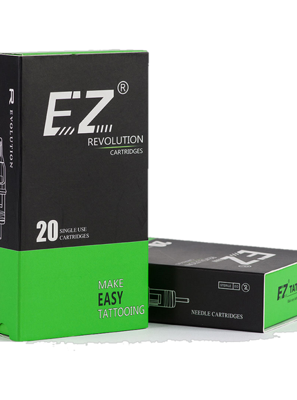 EZ Revolution Magnum Cartridges – Long Taper 0,30 mm (20 Stück) freigestellt