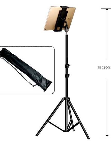 Smartphone & Tablet Halter für Stativ – Flexibler Halter für Tattoo & PMU Artists freigestellt