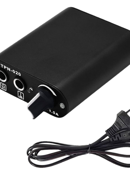 Tattoo Netzteil Mini – Kompaktes Power Supply 0–18V freigestellt