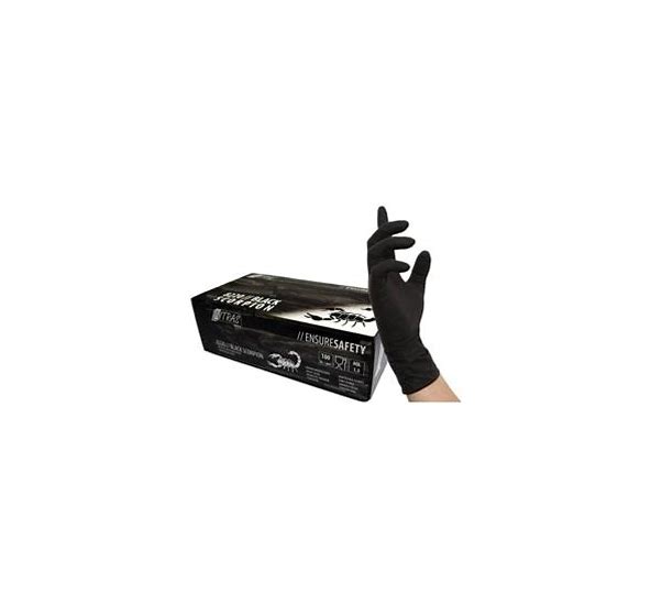 NITRAS Black Scorpion Latexhandschuhe – Tattoo Hygiene
