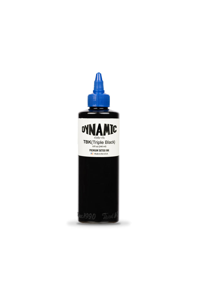 Dynamic Tattoo Ink Triple Black - 8 oz Flasche