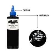 Dynamic Tattoo Ink Triple Black - 8 oz Flasche